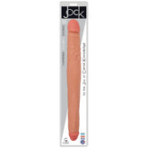 Jock 16 Inch Tapered Double Dong (Vanilla) – Large Durable Double Dong Double Dongs